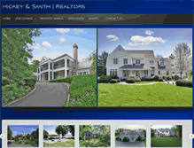 Tablet Screenshot of hickeysmithrealtors.net